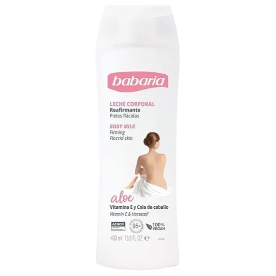 Babaria Leche Hidratante Aloe Vitamina e Y Cola de Caballo 400ML