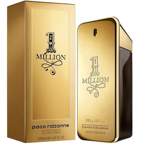 Perfume Paco Rabanne 1 Million Edt - Masculino 200ML