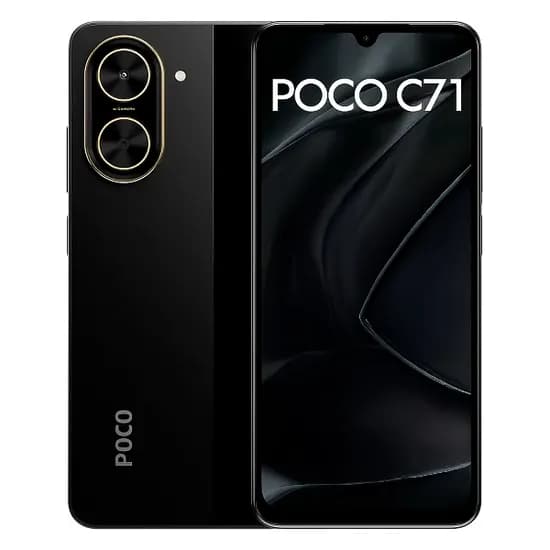 Celular Xiaomi Poco C71 3GB 64GB 6.88" Preto