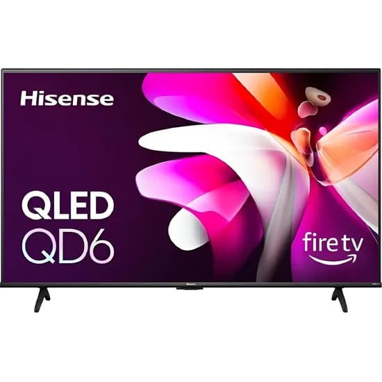 TV Smart Qled Hisense QD6 Series 50QD65Q 50" 4K Fire TV Wi-Fi - Preto