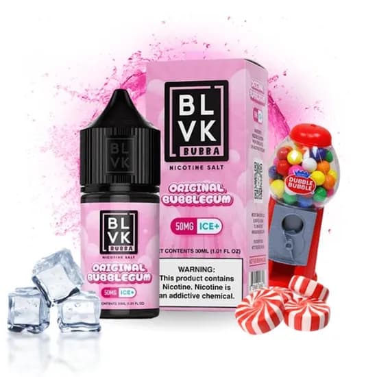 BLVK 30ML Salt Bubba Original Bubblegum 50MG