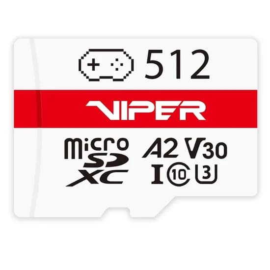 Cartão de Memória Micro SD Patriot Viper 512GB 100MBS - PV512GGM32MCX