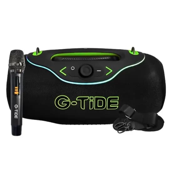 Speaker Portátil G-Tide Thunderbass Pro Bluetooth - Preto