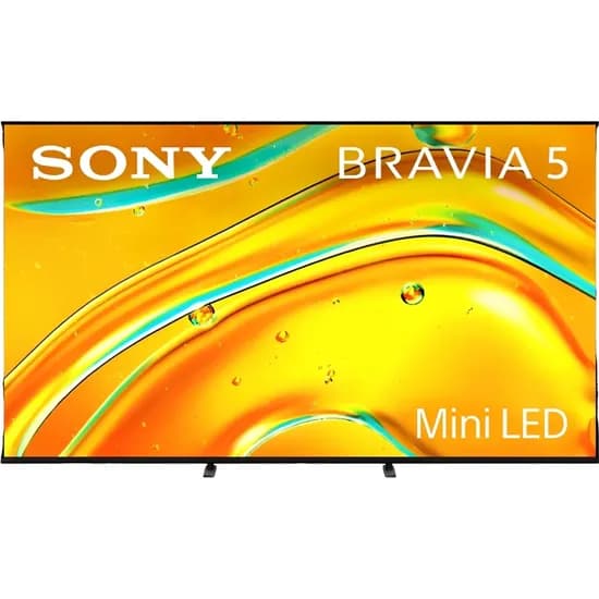 TV Smart Mini LED Sony Bravia 5 K-75XR50 75" 4K 120HZ HDR Google TV - Preto