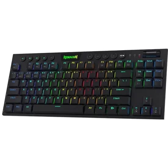 Redragon Teclado Wireless Horus TKL K621-RGB-Pro US Red