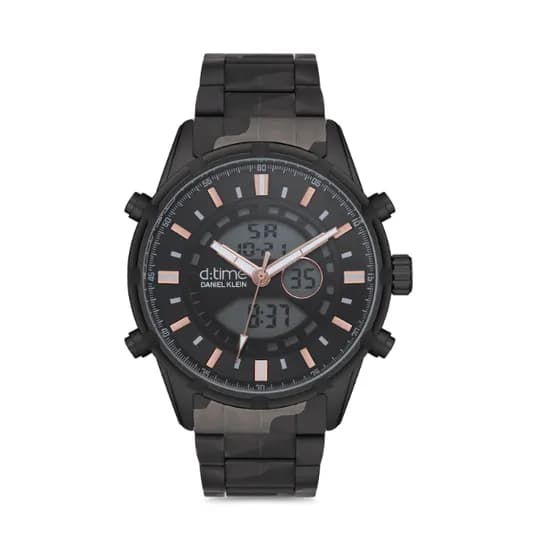 Relógio Digital Masculino Daniel Klein D:Time DK.1.12634-6 - Camo Preta