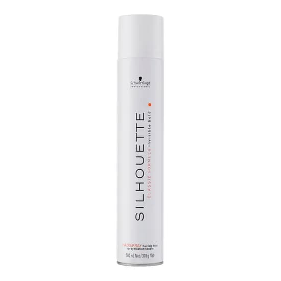 Spray Fixador Schwarzkopf Silhouette Invisible Hold - 500ML - Branco