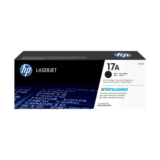 Toner HP 17A Preto - CF217A