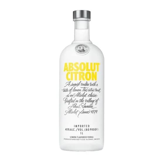 Vodka Absolut Citron Garrafa 1LT