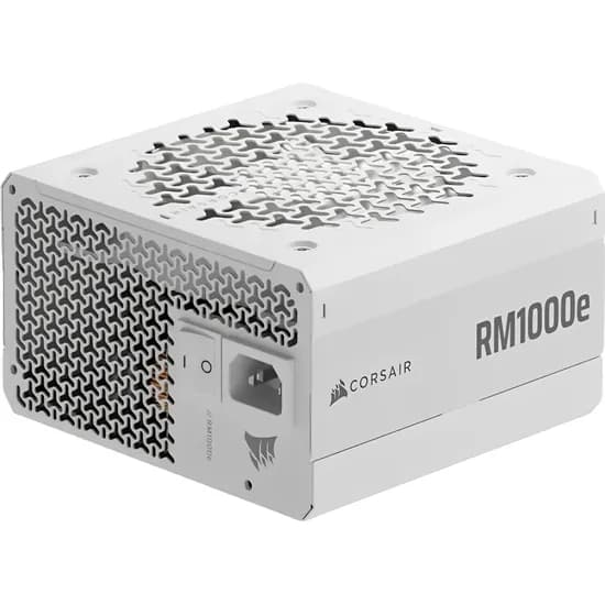Fonte de Alimentação Corsair Rme Series RM1000E Cybenetics Gold Full Modular 1000 W - White (CP-9020294-Na)