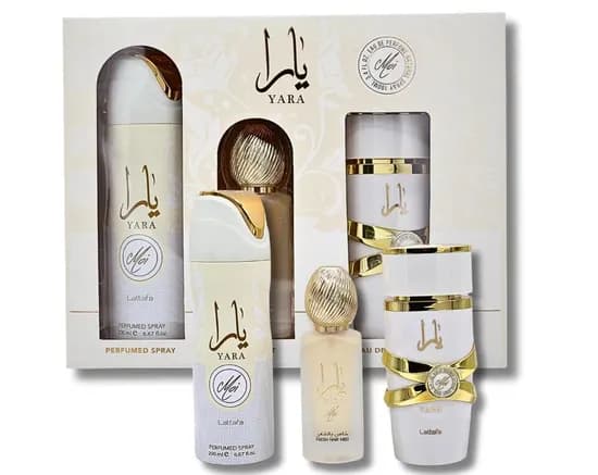 Perfume Kit Lattafa Yara Moi Branca 3P