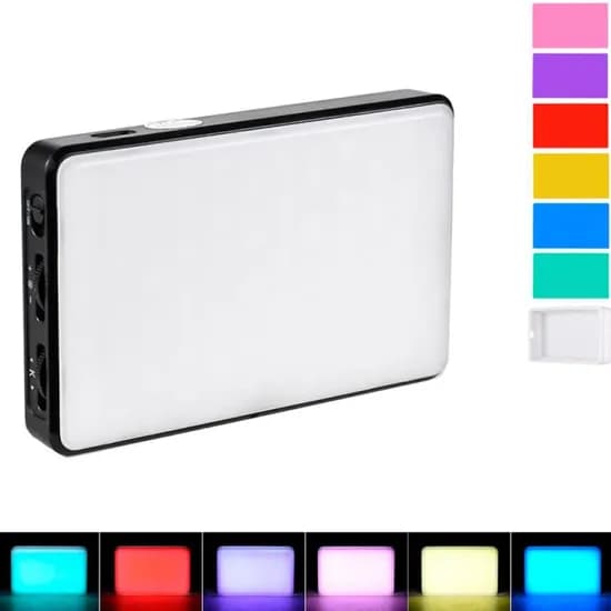 LED Fill Light ST120 Bicolor c/ Difusor Y Color Filter