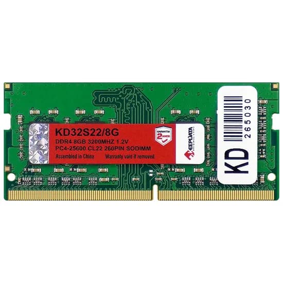 Memória Ram Keepdata KD32S22/8G - 8GB - DDR4 - 3200MHZ - para Notebook