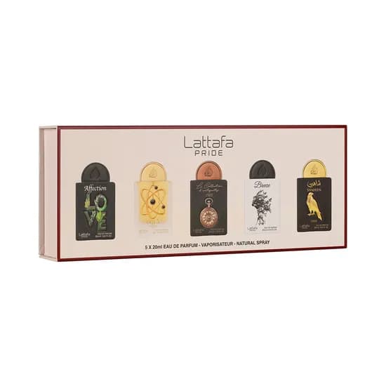 Kit Perfumes Lattafa Pride Collection Nº 1 Edp - Unisex 5 Piezas