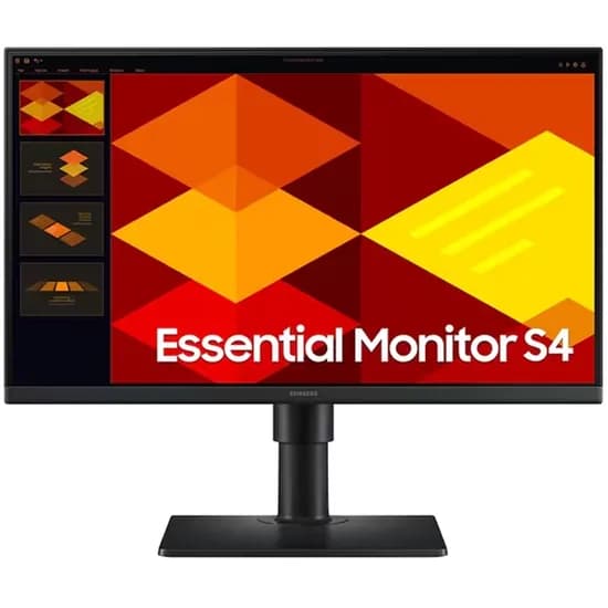 Monitor Samsung Essential S4 S24D402GAN de 24" Full HD 16:9 100HZ 5 MS GTG com HDMI