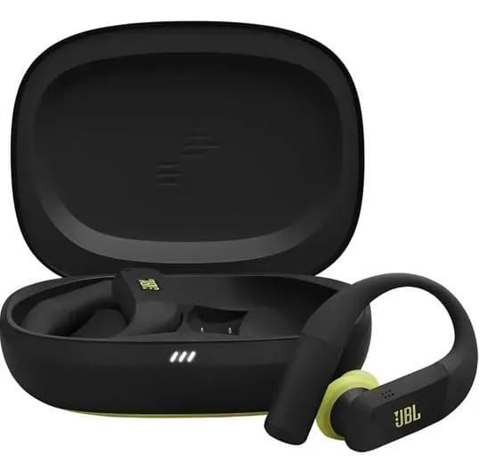 Fone JBL Endurance Peak 4 Bluetooth Preto e Verde