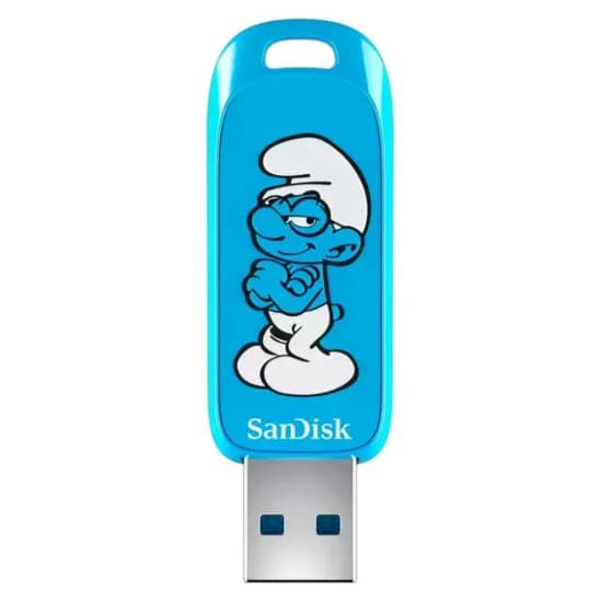 Pendrive Sandisk Smurf 64GB USB-A/USB 3.2 - SDCZIS-064G-G46