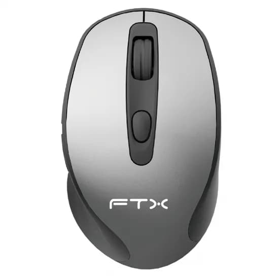 Mouse FTX MWB40 Wireless/1600DPI/Gray-Preto 128946