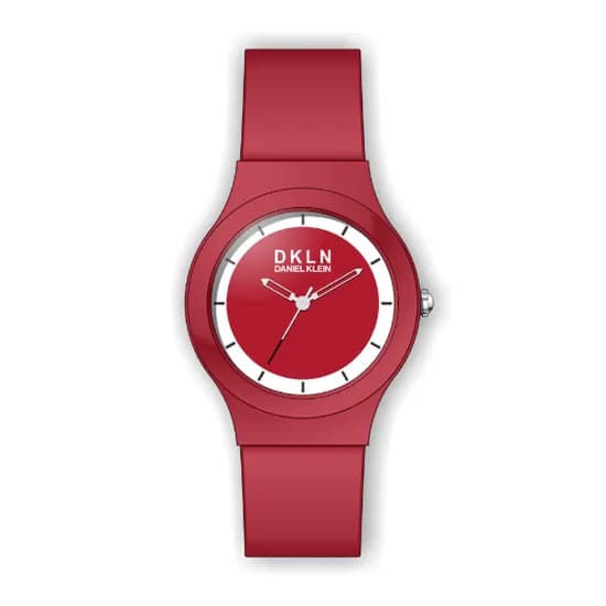 Relógio Analógico Feminino Daniel Klein DKLN DK.1.12277-2 - Vermelho