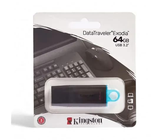 Pen Drive 64GB Kingston DTX USB-A 3.0