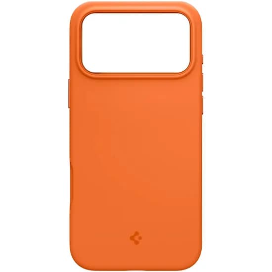 Capa Spigen iPhone 17 Pro Max ACS11378 Silicone Fit - Cosmic Orange