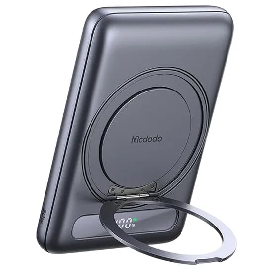 Carregador Mcdodo MC-8361 20W 5000MAH com Display Magnético Cinza Chumbo