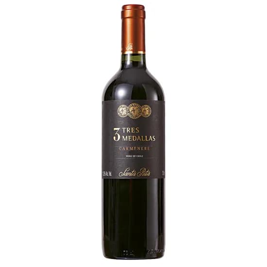 Santa Rita Tres Medallas Carmenere 750ML 2+1