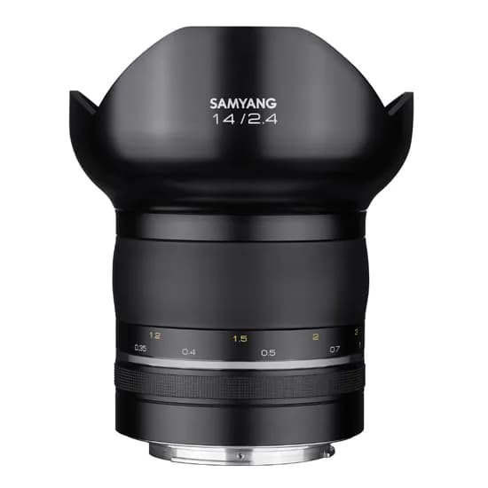 Lente Samyang Canon MF DSLR XP 14MM F/2.4 Ae FF