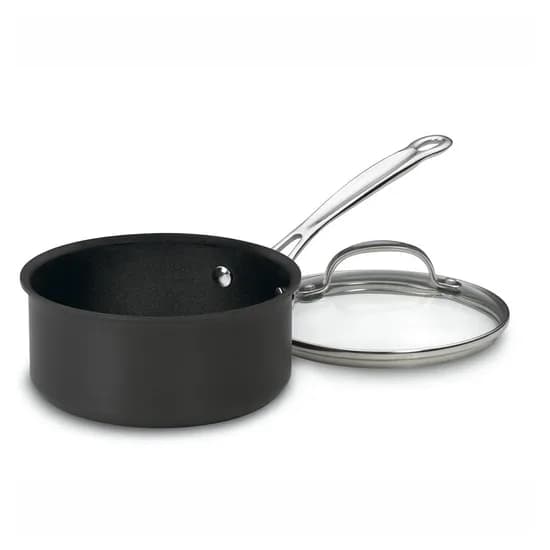 Panela Cuisinart 619-18 Classica do Chef Antiaderente Anodizada Duro 2L Preto