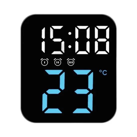 Relógio Digital Despertador Sate AC-T6823 Satellite
