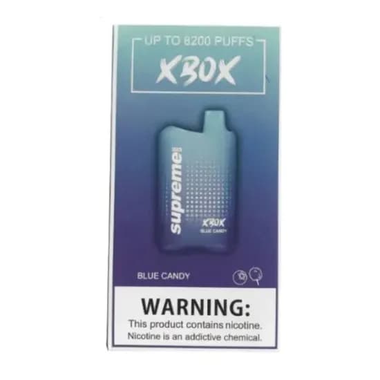 Vaper Supreme Xbox 8200 Puff Blue Candy