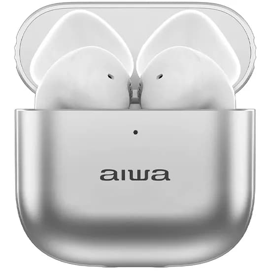 Fone de Ouvido Sem Fio Aiwa AWTWSG6M - Branco/Prata