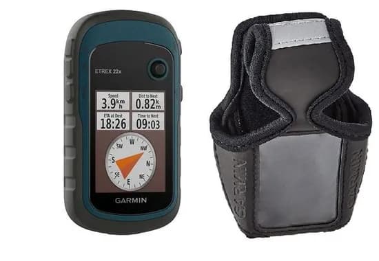 GPS Garmin Etrex 22X 010-02256-03 Portátil Tela Colorida Mapas Pré-Carregados + Capa Protetora c/Clip