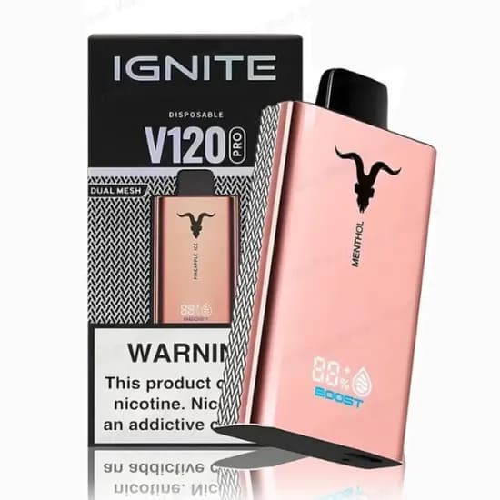 Pod Descartável Ignite V120 Pro Rose Sabor:Pomegranate Lemon