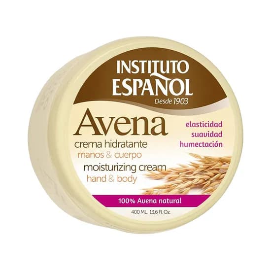 Crema Hidratante Instituto Español Avena 400ML