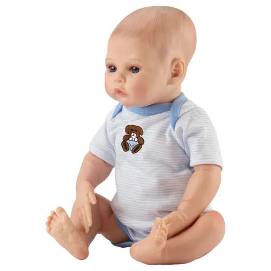 Muñeca Baby Reborn V-127 - 48CM - Silicona - Ropa Ursinho