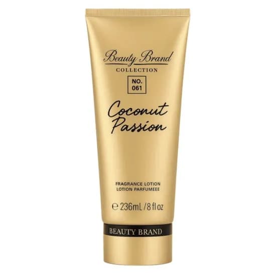 Body Lotion Beauty Brand 061 Coconut Passion Feminino 236ML