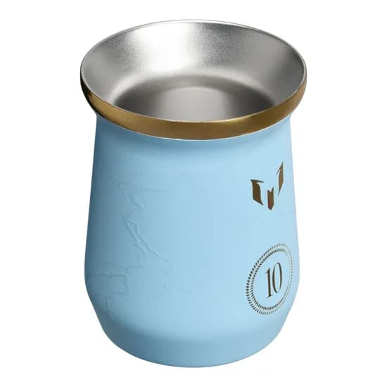 Cuia Stanley × Messi The Stay Chill Mate Mug 236ML - Striker Blue