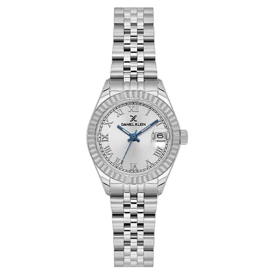 Relogio Analogico Feminino Daniel Klein DK.1.14097-1 Premium Lady / Pulseira de Aço Inoxidável - Prata
