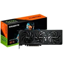 Placa de Vídeo Gigabyte Windforce Oc SFF 12GB Geforce RTX5070 GDDR7 - GV-N5070WF3OC-12GD