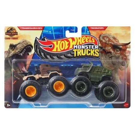 Car Hot Wheels Monster Tirannosaurus Rex Triceratops JCC72 5430