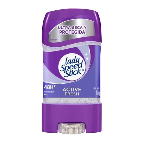 Desodorante Feminino Lady Speed Stick Active Fresh Gel 65G