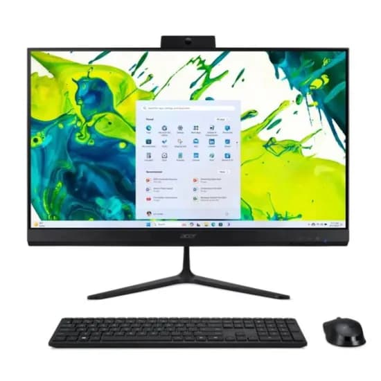 All In One Acer Aspire C27-2G-UR17 R7-5825U 2.0GHZ 16GB 1TB SSD 27 LED FHD RJ-45 Black W11H