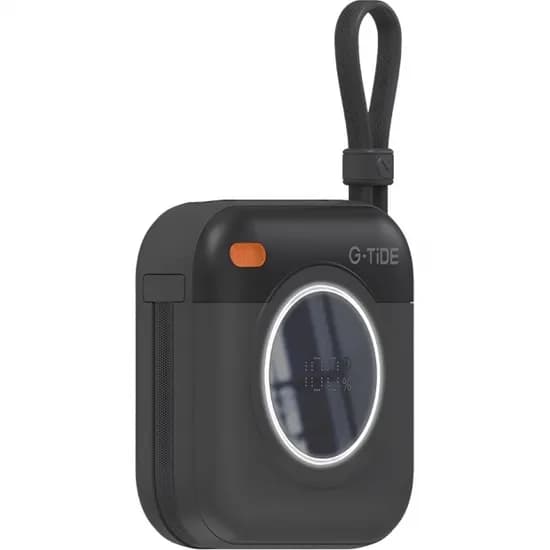 Carregador Port. G-Tide Multi X1 10000MAH Black Wireless