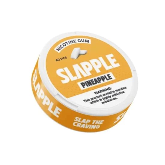 Nicotine Slapple Chiclete 4MG Pineapple