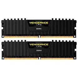 Memória Ram Corsair Vengeance LPX DDR4 16GB (2X8GB) 2666MHZ - Preto (CMK16GX4M2A2666C16)