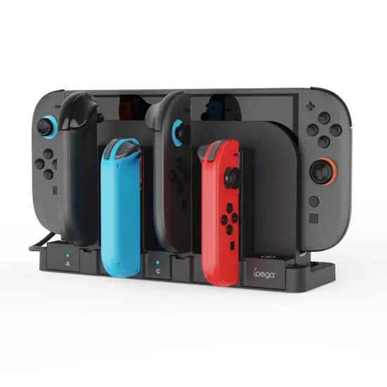 Carregador Nintendo Switch e Switch 2 8IN1 Ipega