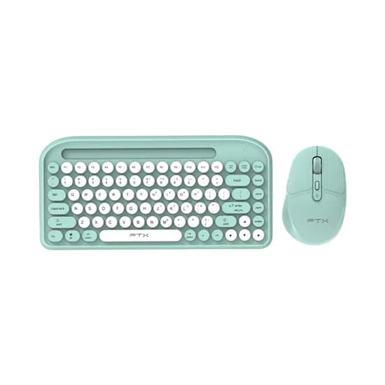 Teclado Con Mouse FTX FTXGK01 Wireless Green