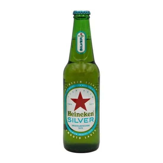 Cerveja Heineken Silver Long Neck 330ML
