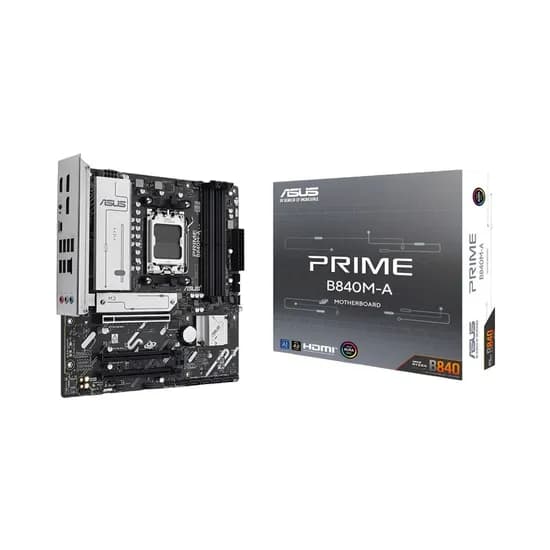 Placa Mãe Asus Prime B840M-A AM5 DDR5 Negro